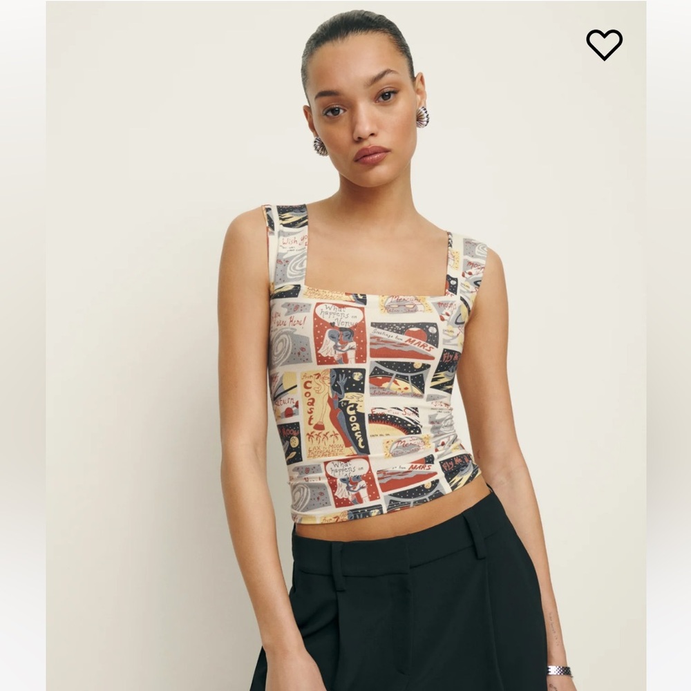 NWT Reformation Clarke Knit Tank